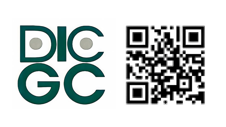 QR Code of DICGC